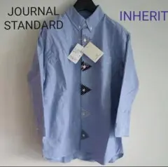 メンズ INHERIT ジャーナルスタンダード シャンブレーシャツ