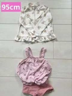 ラッシュガードと水着セット 95cm