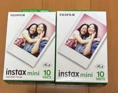 チェキフィルム FUJIFILM instax mini 20枚