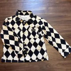 ダイヤモンド柄 コーデュロイ セットアップ