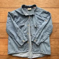 Zara BabyGirl デニム長袖シャツ 2/3歳