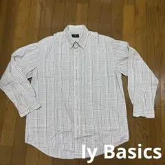 Iy Basics チェック柄 長袖シャツ L