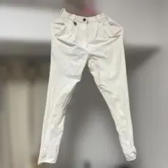 더블린 라이딩 큐롯 화이트