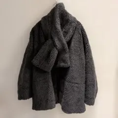 JOURNAL STANDARD relume ウォッシャブルボアマフラー付き