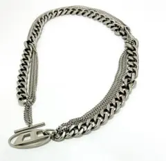 ディーゼル ネックレス DX1549040 ステンレス ユニセックス 輸入品