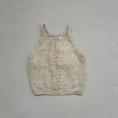 JAMIE KAY コットンニットベスト