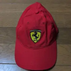 Ferrari キッズ キャップ レッド52cm
