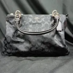 COACH ブラック トートバッグ