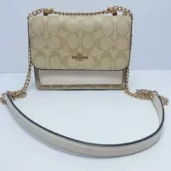 4093○ Coach ショルダーバッグ ミニ クレア クロスボディバッグ