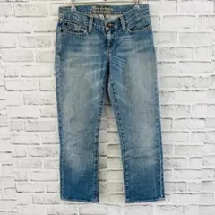 アバクロ ストレッチ デニム 0サイズ A&F 美脚ユーズド加工「F849のサムネイル