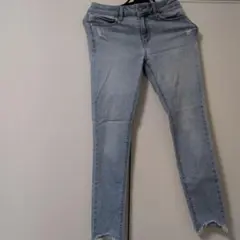 UNIQLO スキニーデニム ライトブルー 25(63.5cm)