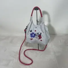 【公式正規品】MOOMIN（ムーミン） 刺繍デザイン 2wayナイロン　バッグのサムネイル