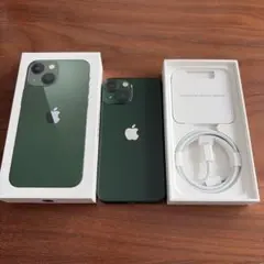 【iPhone13 mini 256GB グリーン】箱・付属品完備 SIMフリー