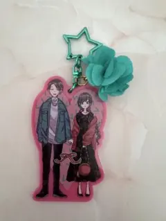 ライブラリーオブルイナ　ねじれ＆EGOテーマ　シャオ＆ロウェル　キーリング ライブラリーオブルイナ ねじれ＆EGOテーマ シャオ＆ロウェル