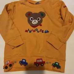 MIKIHOUSE オレンジ トレーナー100