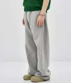 basemoment　グレー　スウェットパンツ　L