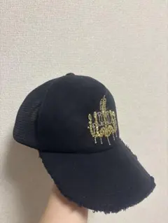 Radyビジュー キャップ ブラック