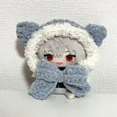 にじぱぺっと 猫耳ポンチョ リボン