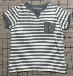 coen キッズ　ボーダーTシャツ　120のサムネイル