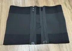 ファスナータイプ　補正下着　コルセット　黒　XL メッシュ