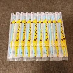 Ciメディカル 仕上げ磨き用 歯ブラシ 歯科医院専用 ブルー10本セット