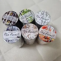 Secrets Of The Forest マスキングテープ 6種セット