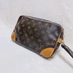 ルイヴィトン モノグラム USA バケット 付属品 がま口 ポーチ 財布
