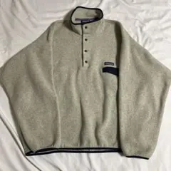 patagonia スナップT オートミール XL