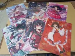 東方Project 博麗霊夢　A4クリアファイル16枚まとめ売り