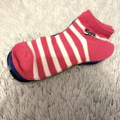 キッズ　子供　ショートソックス 3枚セット 22〜24㎝　新品未使用