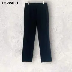トップバリュ　カジュアルパンツ　ブラック　M コットン混　シンプル　無地のサムネイル
