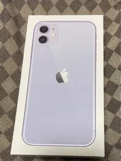iPhone11  64GB Earpods パープル　空箱
