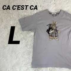 CA C'EST CA ピーターラビット Tシャツ 立体しっぽ コムシコムサのサムネイル