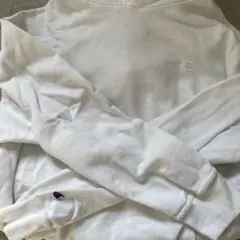 Champion ホワイトパーカー XL
