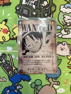 ワンピース カードゲーム モンキー・D・ルフィ WANTED - メルカリ