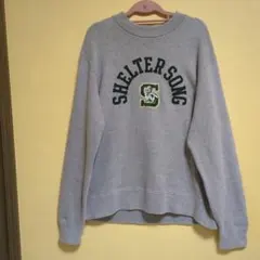 ヒステリックグラマーニットカットソー　グレー