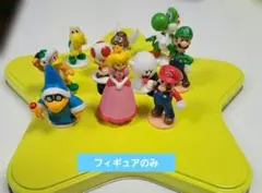 スーパーマリオ　ぶっとびタワーゲーム　人形のみ　フィギュア10個　セット