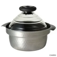 ◇新品◇ハリオ ご飯釜雪平 IH対応 GIS-200 1〜3合用のサムネイル