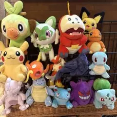 ポケモンセンター メガシンカ ぬいぐるみ 10点セット - メルカリ