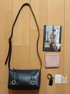 Dakota ショルダーバッグ 牛革 ブラックのサムネイル