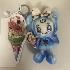 サーティワン　ナルミヤキャラクターズ ぬいぐるみチャーム　ブルーベリエちゃん