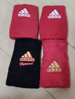 adidas リストバンド 4個セット