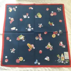 【新品】干支のランチクロス　49×50㎝　縁起のよい柄　綿100％　日本製のサムネイル