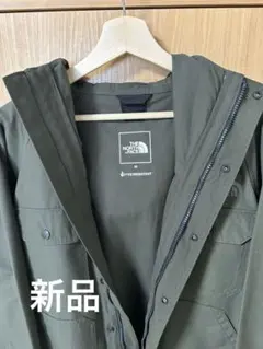 ノースフェイス グリーンモッズコート風マグネファイヤーフライジャケット難燃性生地