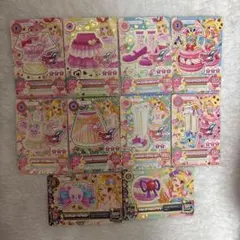 アイカツカード　エンジェルシュガー　星宮いちご　　まとめ売り　10点