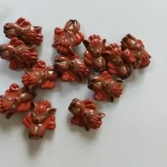 任天堂　ポケットモンスター/ポケモン　ロコン・足つきボタン12個/ダイカット