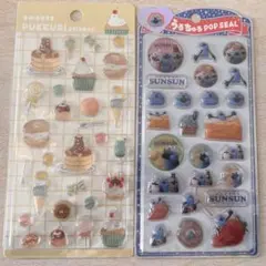 うるちゅるPOPSEAL スンスン　PUKKURIsticker sweets