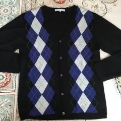 ブラック カーディガン