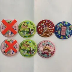 ディズニーキャラクター刺繍バッチ