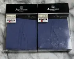 Aquascutum メンズ ボクサーブリーフLサイズ 2枚セット ②